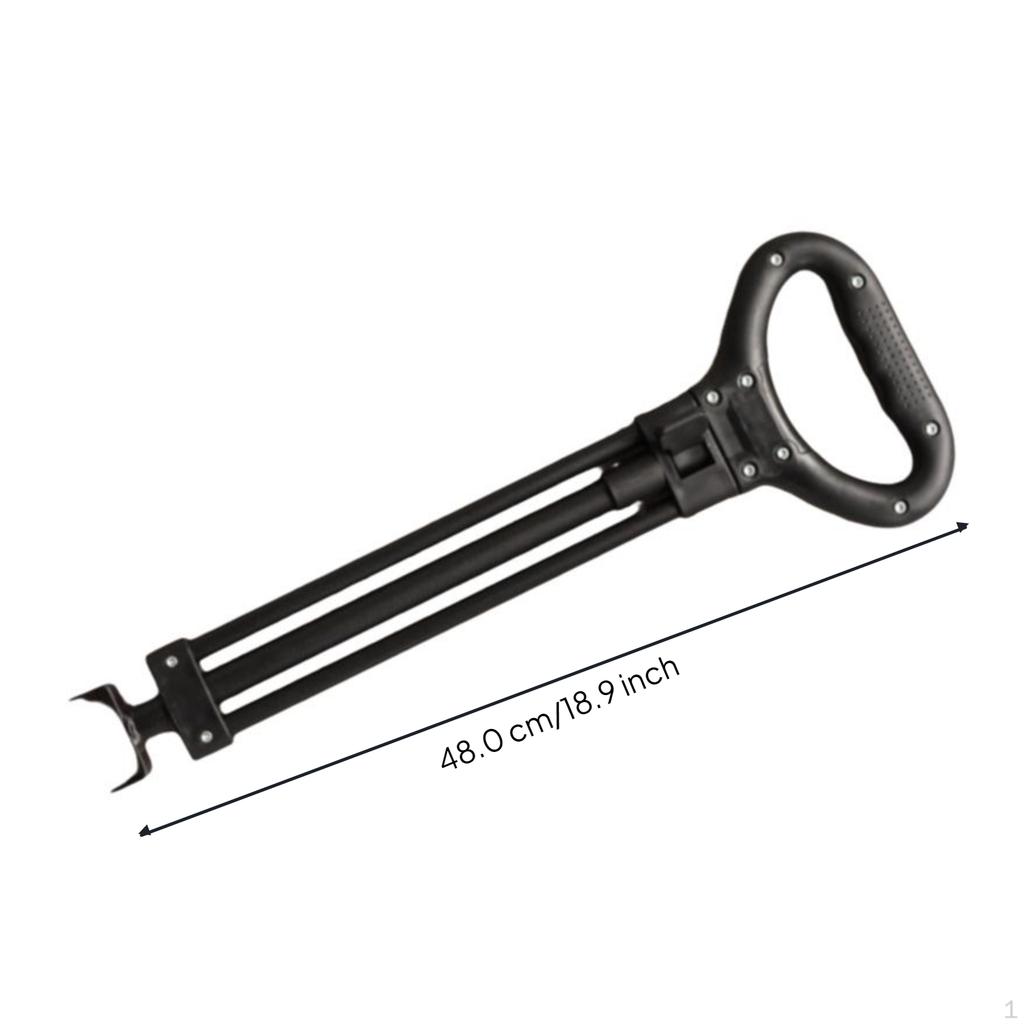 Klappbarer Handkarren Griff, Outdoor Camping Zubehör Kleine Leiter Stange