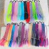 Children's Wig Dreadlocks Hair Accessories Bow Tie Style Colorful Braided Hair Ties Girls' Short Stage Cute Ombre Ponytail