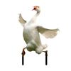 30*45cm Goose Acrylic Garden Stake Cute Goose Statue Garden Ornaments Lawn Potted Plant Decoration Flower Pot Embellishment