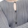 Karl Lagerfeld French Elegant Daily Office Commuting Dating Outfit Light Luxury Texture Knit Sweater Women tops Gray K26L2203