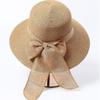 Outdoor Flat Hat British Style Handmade Sun Visor Beach Cap Weave Sun Cap Sun Hat Top Hat Straw Hat