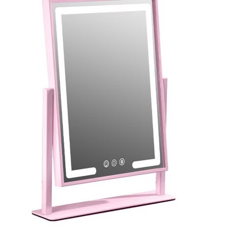 DANLE LED Desktop Rotatable Makeup Mirror One Size