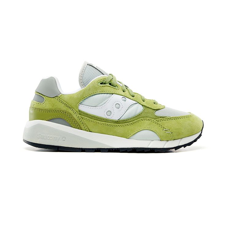 SAUCONY Shadow 6000 Men's Green White Low Top Lifestyle Sneakers S70674-5