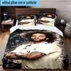 3PCS Real Vieira Football Legend Bedding Set,Including 1pc Duvet Cover And 2pcs Pillowcases Perfect for Bedroom, Dormitory, Fan Christmas Gift