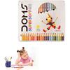 Doms Fsc 24 Colour Pencil Flat Tin,Multicolor