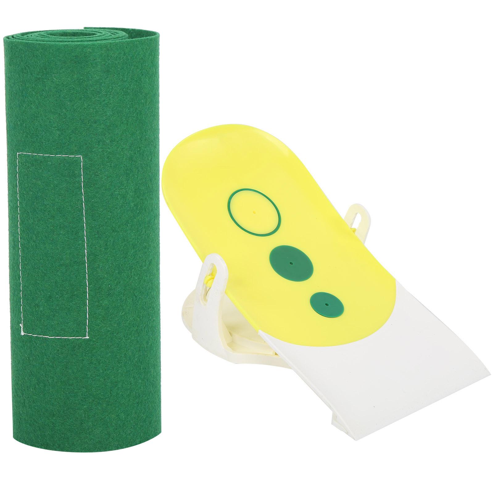 Golf Indoor Simulation Putter Adjustable Slope Practice Multifunctional Non woven Trainer