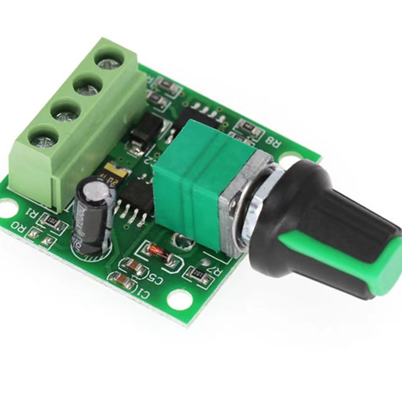 

1.5-12V Motor Speed Regulator 1.8V 3V 5V 6V 12VPower Drive Module PWM Motor Speed Controller Current Regulator 1