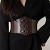 Women Super Wide Elastic Belt Korean Fashion Waist Cover Decorative Belt for Women