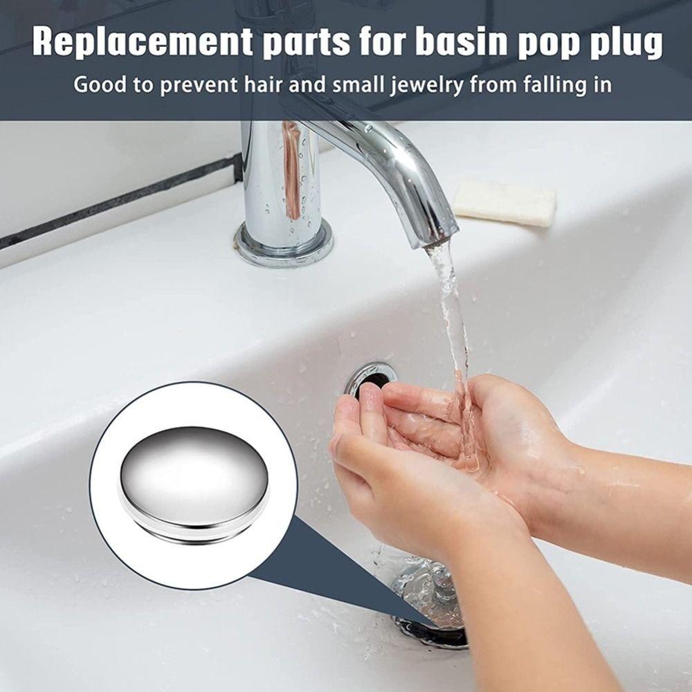 Copper Basin Drain Stopper Pop-up Wash Basin Plug New Pop-up Drain Plug for Bathtub