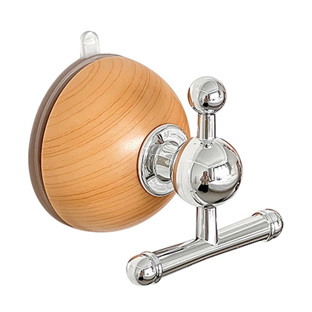 No Punching Required Suction Cup Hook Water Proof Reusable Bathroom Hook Strong Load-bearing Wall-mounted Door Clothes Hook