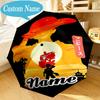 Custom Name Umbrella Luffy Adventure Umbrella 8-Frame for Travel, Camping, Casual Lightweight Portable, Essential for Family Gifts