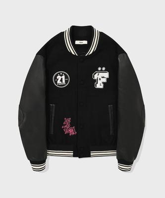 Fallett Art Archive House Varsity Jacket Black