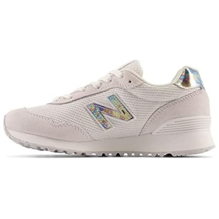 New Balance Nb 515 Fashion Trend Low Top Lifestyle Shoes Women Sneaker Gray White WL515IRW