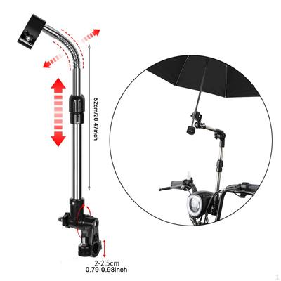 Umbrella Mount Holder Handle Bar Clamp Connector,Portable Support Angle Adjustable