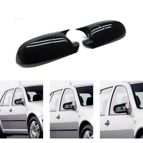 Volkswagen Golf 4 Bat Specchio Cover in plastica ABS Batman Piano Black Specchio Batman
