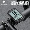WEST BIKING Intelligenter GPS-Fahrradcomputer IPX7 Wasserdicht 2,4-Zoll-Bildschirm Fahrrad-Tachometer Automatisches Hintergrundlicht Radsport-Kilometerzähler2