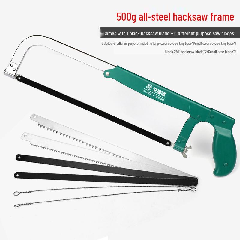 Hacksaw Frame Mini Hand Saw: Small Steel Bow for Woodworking & Metal Cutting