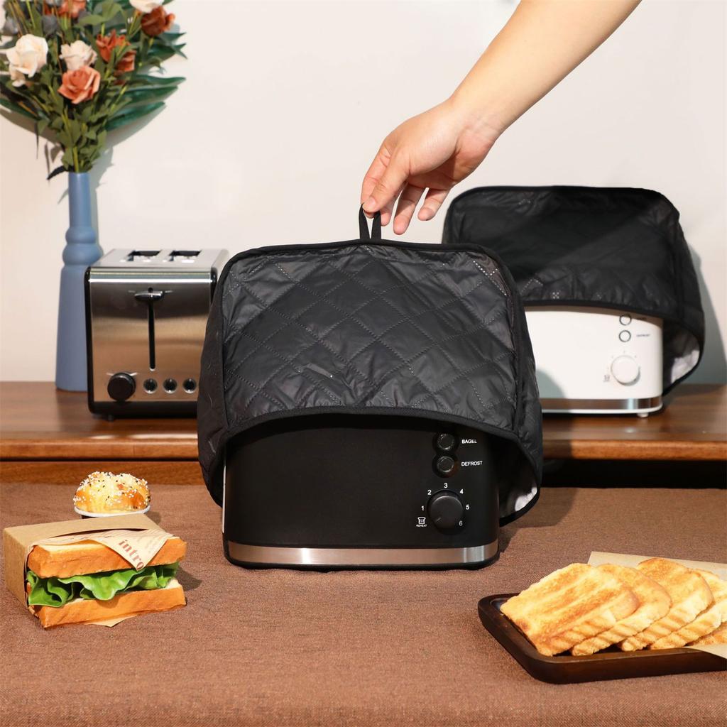 Waterproof Cover Flexible Toaster Cover Oven Cover Toaster Machine Cover Cotton Material Suitable for Bread Machine