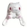Cute Red Eye Rabbit Plush Pendant Japanese Cartoon Stuffed Doll Portable Keychain Sweet Backpack Hanging Accessory Daily