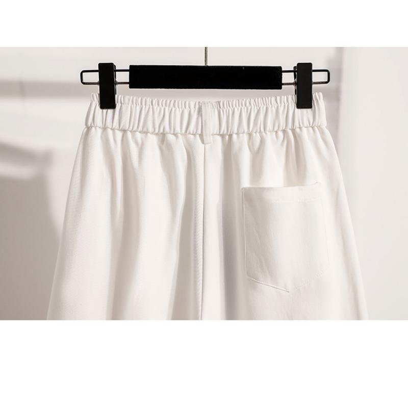 DIMANAF 2025 Plus Size Long Pants Women Loose Elastic Casual Harem Pants Basic Trousers Autumn