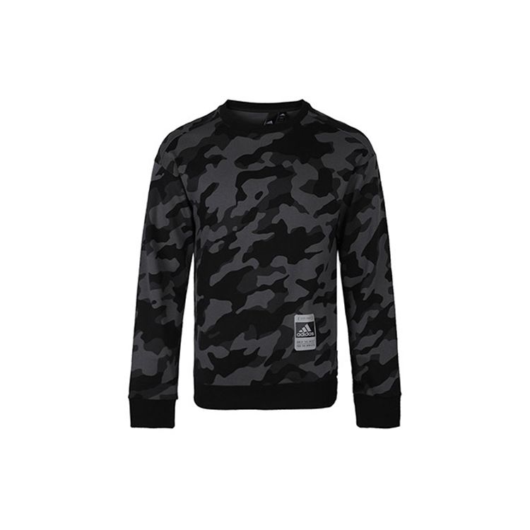 

Adidas U2 Gfx Camo Толстовка Мужские Топы Черный-Камуфляж FJ0168