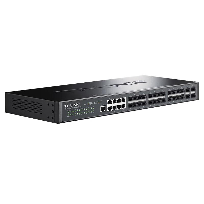 Tp-Link Gigabit Layer 3 Managed Switch with 24 SFP Ports CN Plug (adapter Included)