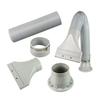 Portable Air Conditioner Hose Cover Wrap Insulated Hose Cover Exhaust Duct Vent Exhaust Pipe Adapter Accessories