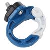 Motorcycle Front Claw Hanger Luggage Helmet Bag Hook Alloy Steel Aluminum 12kg Load Bearing for Electric Scooter(Blue