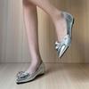 Bow Flats Women Shoes Pointed Toe Loafers Shoes Autumn Fashion Walking Running Sport Cozy Woman Sneakers  New Trend Lady Zapatos