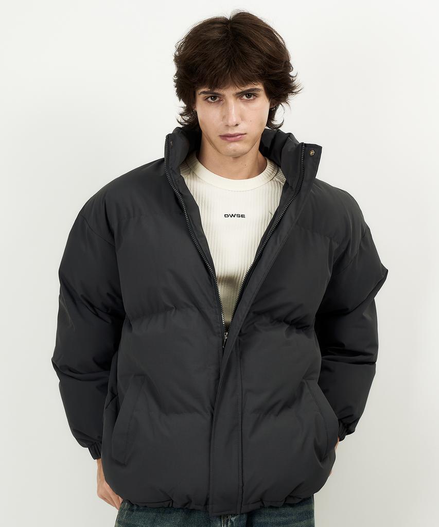 DWSE Essentials Puffer Short Padded Jacket (Charcoal)