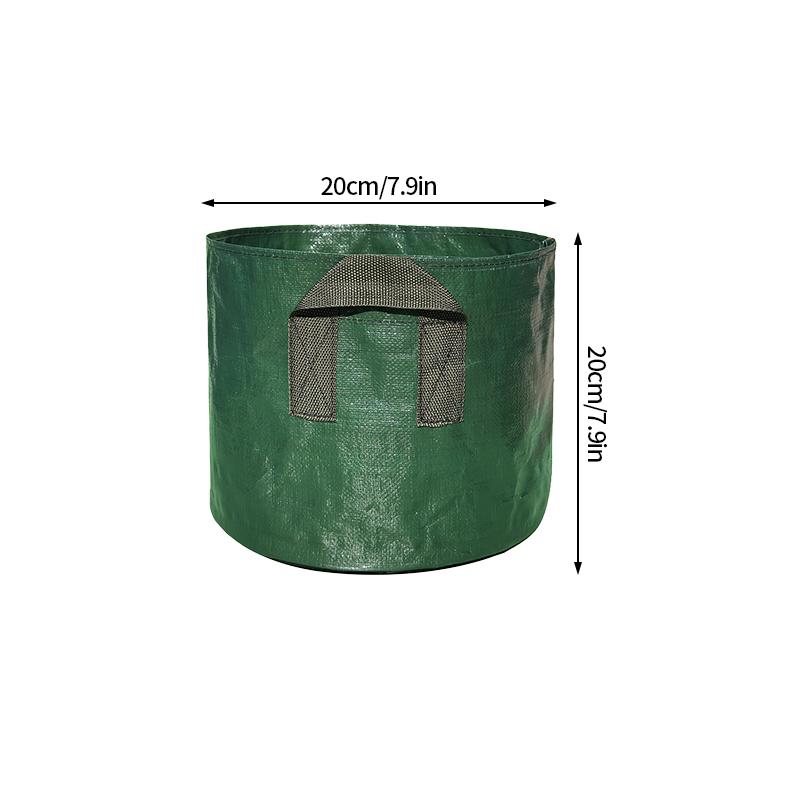 3/5/7/10 Gallon PE Vegetable Grow Bag Plant Growing Bags Thickened Growing Bags Potato Onion Plant Bag Outdoor Garden Pots