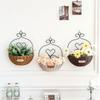 Wall Mounted Wall Planter Wear-resistant Decorative Plant Basket Hanging Flower Basket  Porch