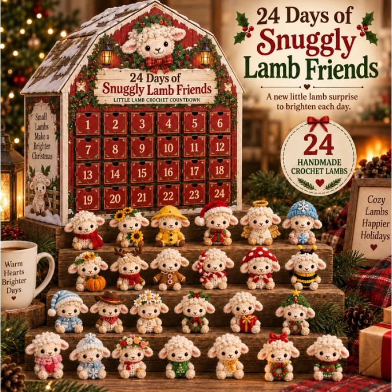 2026 Magic Animal Advent Calendar Acrylic Blind Box Collectible Ornament Christmas Gift