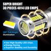 2 Stücke PW24W PWY24W Led-lampe Auto Blinker Objektiv Lichter 30SMD Super Helle Vorne Tagfahrlicht DRL Bernstein gelb 6000 K Weiß 12 V Auto Lampe