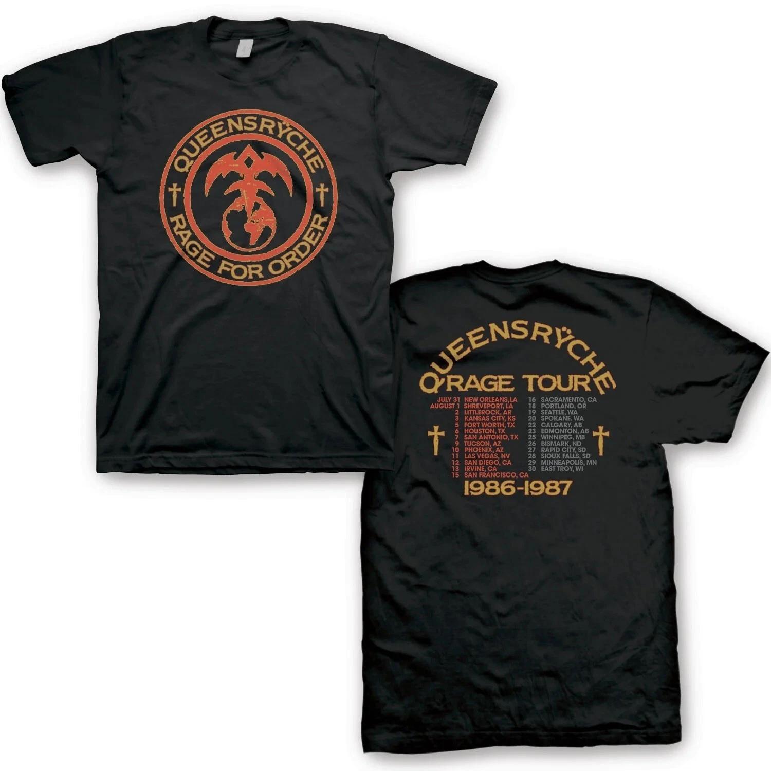 QUEENSRYCHE cd cvr RAGE FOR ORDER 86-87 TOUR Official SHIRT XXL New mindcrime 4XL