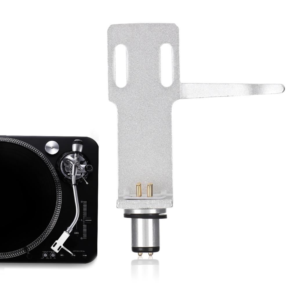 Complete Set with 4 Cables Phono Cartridge Headshell Record Player Kit  for Turntable Player