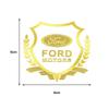 1Pcs Car Body 3D Stickers Wheat Ears Styling Emblem Auto Decoration For Ford Focus Mk2 Mk3 Fiesta Fusion Ranger Mondeo S-MAX Kuga