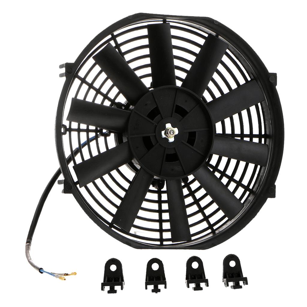 1 Volt 80W Cooling Fan for Dirt Bike ATV Buggy Cars, Trucks