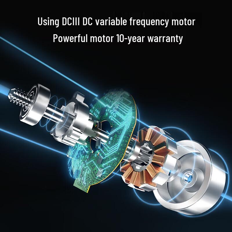 Airmate 7-Blade DC Inverter Smart Floor Fan CN plug (adapter included)