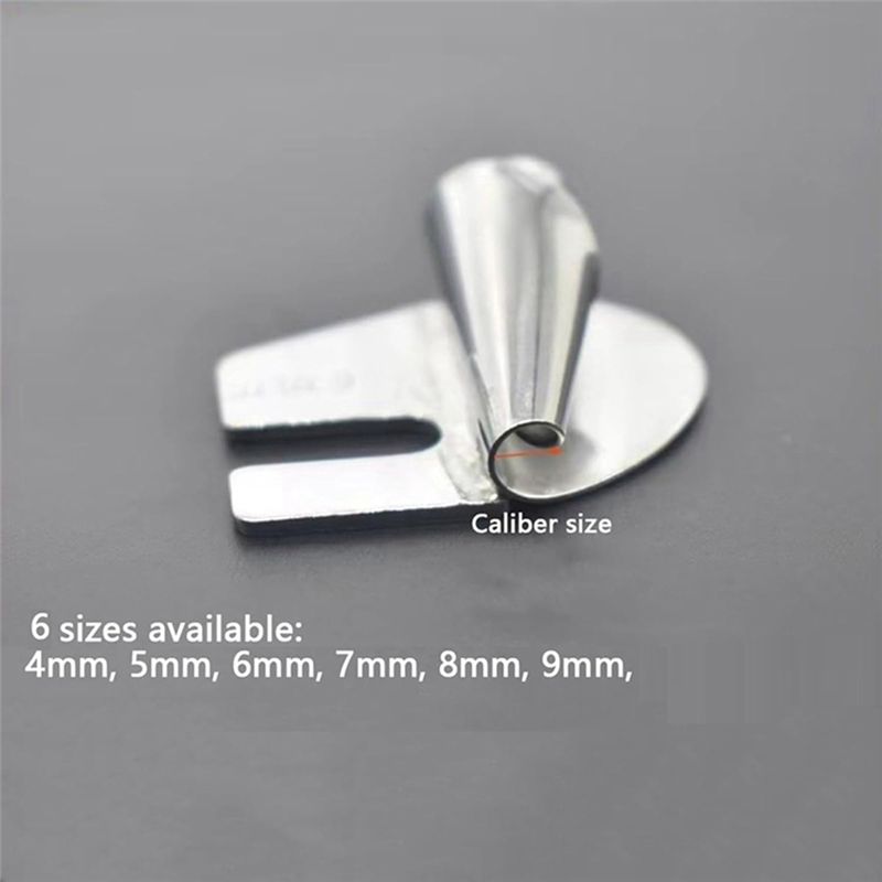 Aug. 6 Pieces Universal Sewing Rolled Hemmer Foot Set Sewing Machine Presser Foot Hemmer Foot 4-9Mm Wide Rolled Hem Pressure Foo