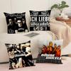 Band B-Bohse O-Onkelz Cushion Cover Soft Short Plush Pillow Cover Smooth Cozy Texture Aesthetic Cushion Case Home Decor