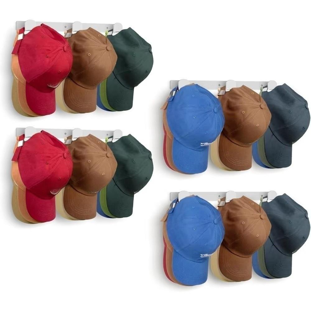 Space Saving Wardrobe Hat Rack with Hook Hat Organizer Display Hat Storage Rack  Bedroom Door