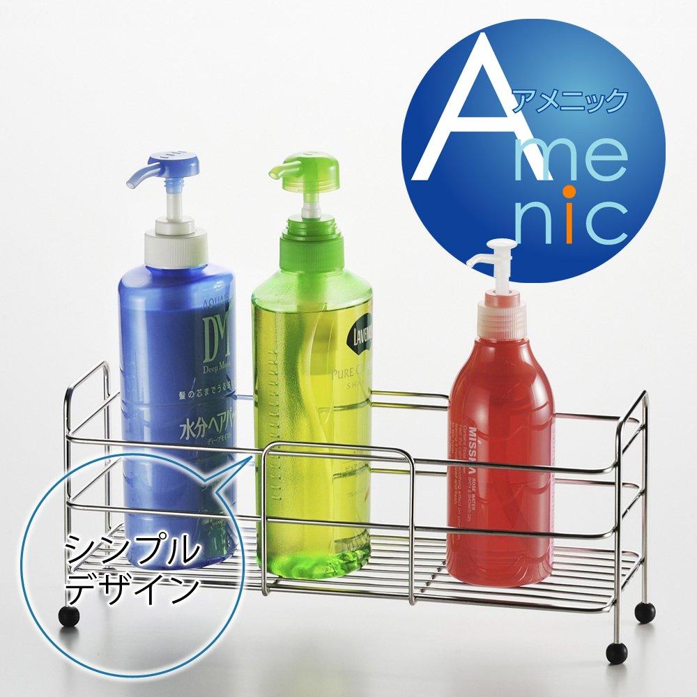 Wahei freiz Bath Goods Shampoo Rack, Amenic, 1 Tier, AR-4268