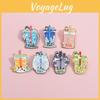 Creative Anime Inspired Pearl Milk Tea Cup Brooch Colorful Metal Accessory For Fashionable Outfits