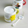 KINTO Talking Happy Birthday Yutanpo 31771 Mug, Shirane,