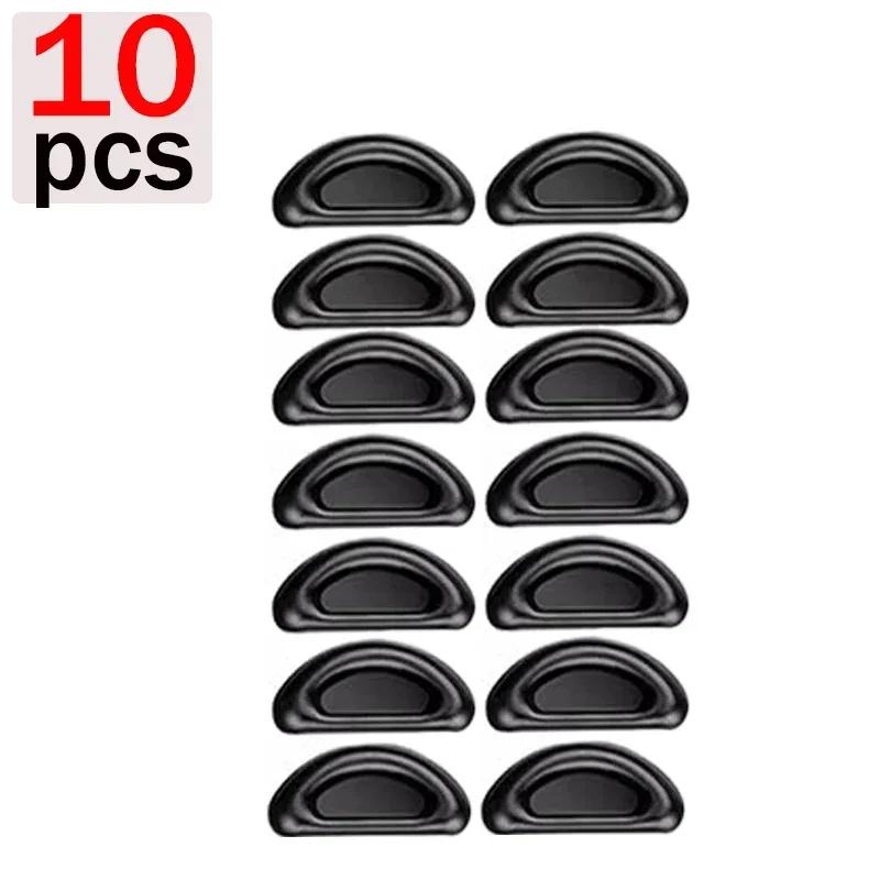 10/60pcs Silicone Adhesive Nose Pads for Glasses Non-slip Transparent Eyewear Replacement Accessories