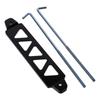 1 Set Aluminum Alloy Battery 10inch Tray Car Accessories Parts Holder  For Car