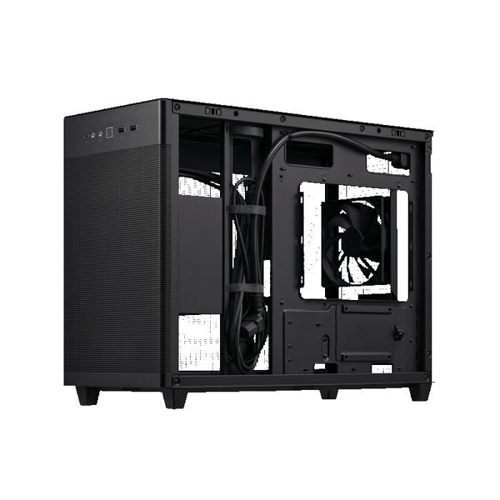 Boîtier pc - asus - prime ap201 - noir - format tour - châssis atx