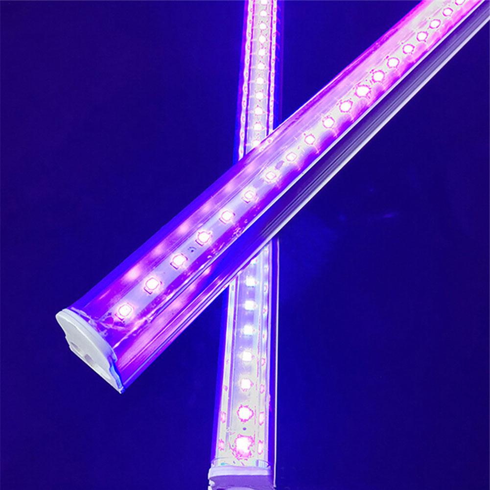 LED Black Light Bar LED UV Black Light Tube For Fluorescent Tapestry 1ft Lighting Bar For Halloween Glow Party Fluorescent
