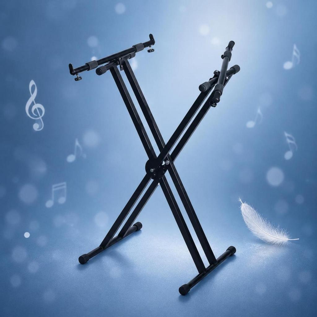 Stable Hammered Dulcimer Stand X Frame Percussion Pad Musical Equipment